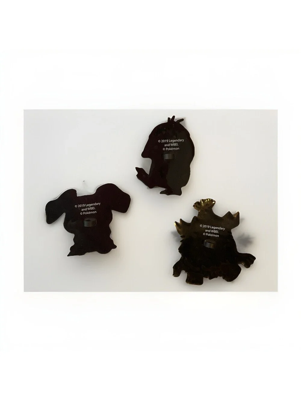Pokemon Movie Promo Set of 3 Slurpee Drinking Straw Charms Psyduck